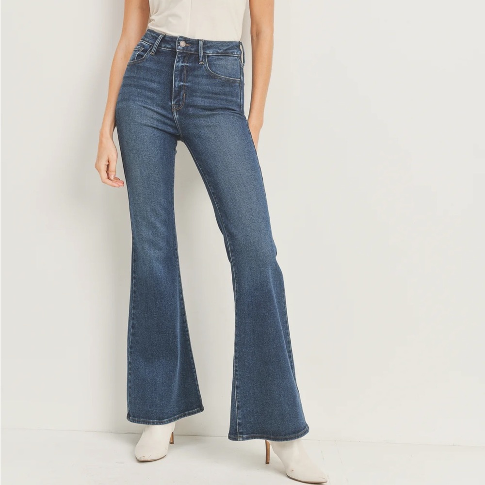 Just Black Denim bell bottom jeans